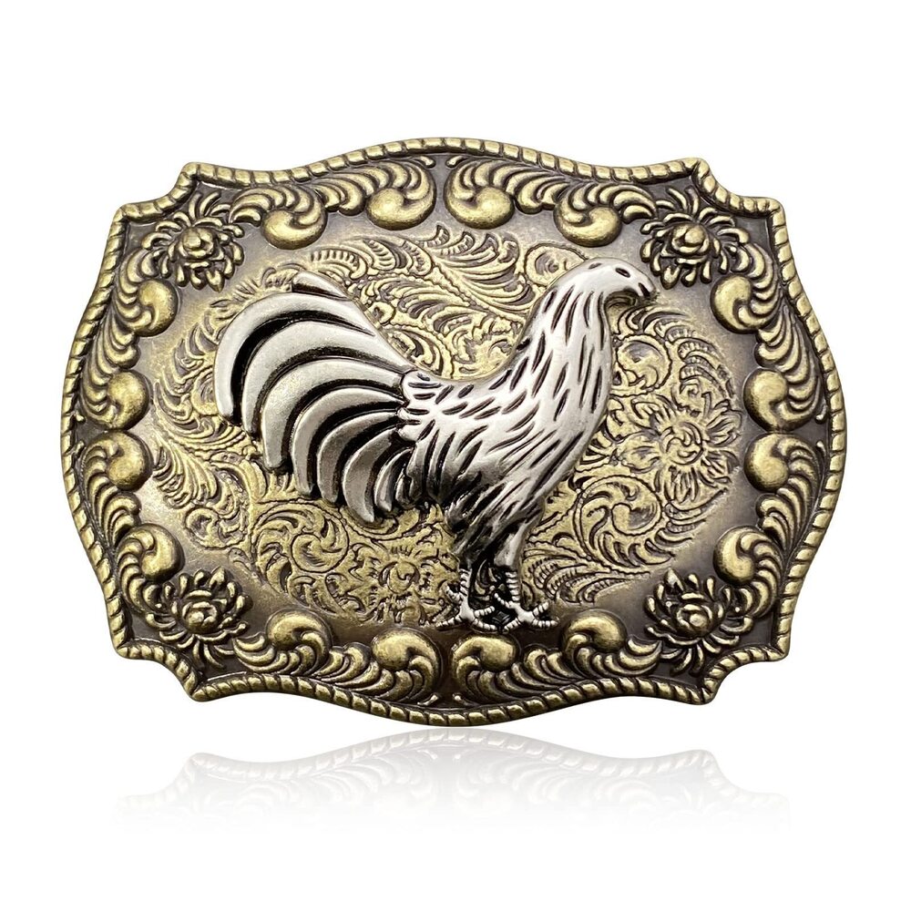 6616 Belt Buckle American Western Texas Cowboy Rodeo Belt Buckle